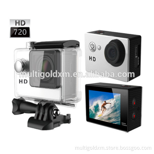 Sport DV Camera HD 720P Waterproof Action Camera Wide Angle Cycling Diving DV